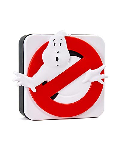 Numskull Ghostbusters 3D Lamp Wall Light,Plastic – Ambient Lighting Gaming Accessory for Bedroom, Home, Study, Office, Work – Official Ghostbusters Merchandise